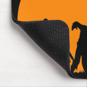 Wanderung Tote Silhouette Mousepad (Ecke)