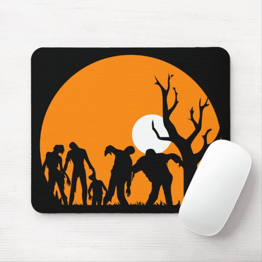 Wanderung Tote Silhouette Mousepad (Mit Mouse)