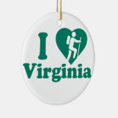 Wanderung Virginia Keramikornament (Rechts)