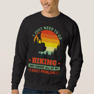 Wanderung Wanderung Wanderung Outdoor Rückgrat Sweatshirt