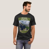 WANDERUNG WENIGER - WANDERQUOTE T-Shirt (Vorne ganz)