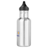 Wanderung West Virginia Edelstahlflasche (Rechts)