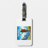 Wanderung Woo-Hoo hat mein Telefon vergessen Gepäckanhänger (Rückseite vertikal)