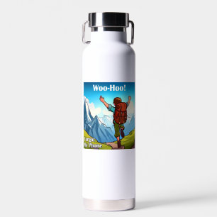 Wanderung Woo-Hoo hat mein Telefon vergessen Trinkflasche