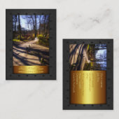 Wanderungen - Landschaftsspaziergänge Visitenkarte (Vorne/Hinten)