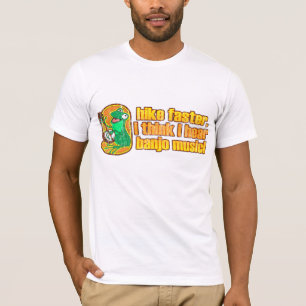 Wanderungs-schnellerer Frosch-T - Shirt