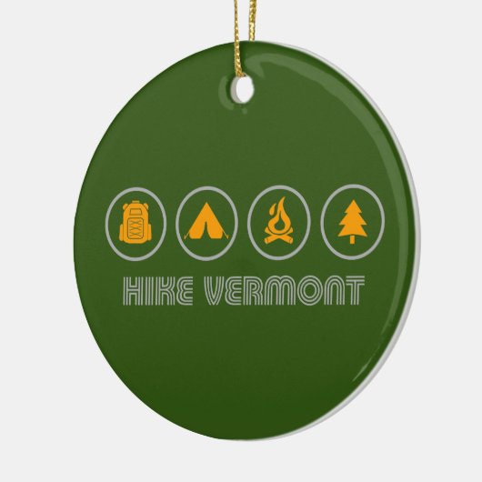 Wandervermont Keramik Ornament (Links)