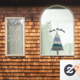 Wandervoller Sweather Frory Weihnachtsbaum Fensteraufkleber