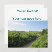 Wanderweg Einladung (Vorne/Hinten)