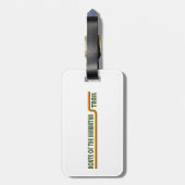 Wanderweg Hiawatha Gepäckanhänger (Rückseite vertikal)