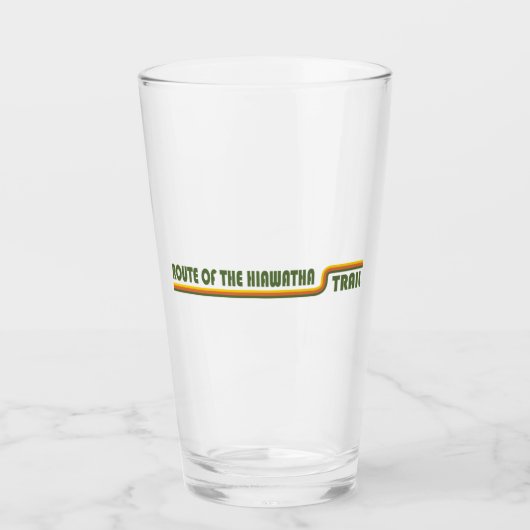Wanderweg Hiawatha Glas (Vorderseite)