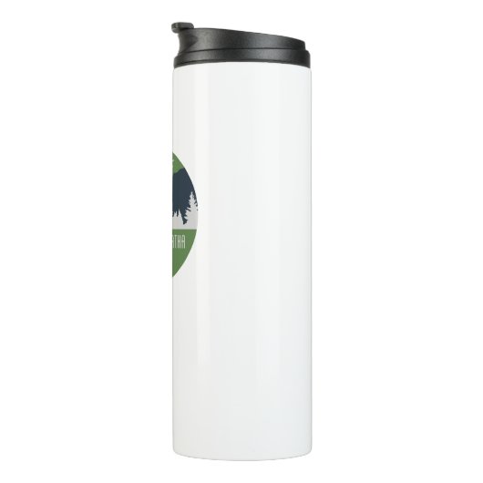 Wanderweg Hiawatha Thermosbecher (Nach rechts gedreht)