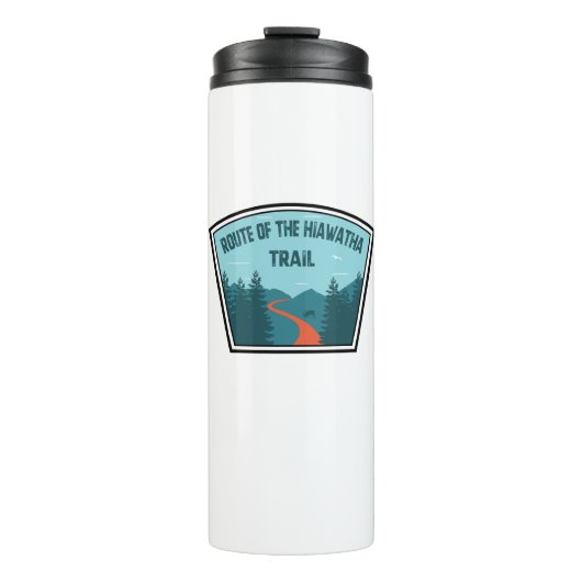 Wanderweg Hiawatha Thermosbecher (Vorderseite)