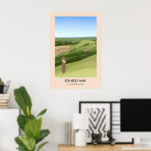 Wanderweg Icknield Way Reiseplakat Poster (Heimbüro)