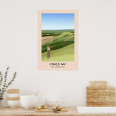 Wanderweg Icknield Way Reiseplakat Poster (Küche)