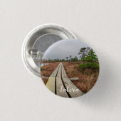 Wanderweg im Sumpf Button (Vorne & Hinten)