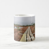 Wanderweg im Sumpf Kaffeetasse (Mittel)