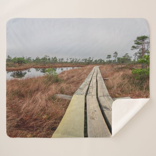 Wanderweg im Sumpf Sherpadecke (Vorderseite (Horizontal))