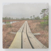 Wanderweg im Sumpf Steinuntersetzer (Vorderseite)