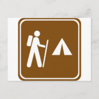 Wanderweg mit dem Camping Paradies für Kletterhexe