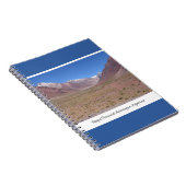 Wanderweg nach Aconcagua, Argentinien Notizblock (Rechte Seite)