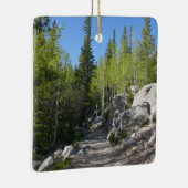 Wanderweg nach Alberta Falls Keramikornament (Rechts)