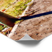 Wanderweg Poster (Ecke)