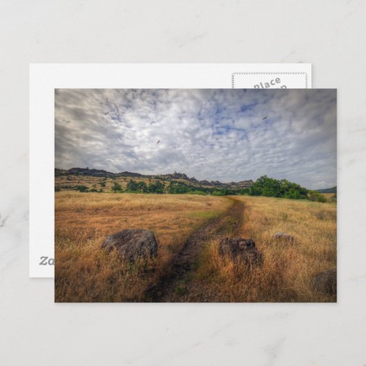 Wanderweg Postkarte (Vorne/Hinten)