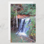 Wanderweg Wasserfall: Briefpapier (Vorne/Hinten)