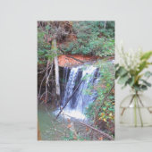 Wanderweg Wasserfall: Briefpapier (Stehend Vorderseite)