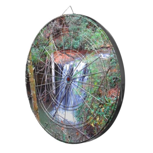 Wanderweg Wasserfall: Dartscheibe (Vorderseite rechts)