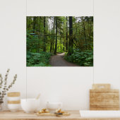 Wanderweg zu den Marymere-Fällen I Poster (Küche)