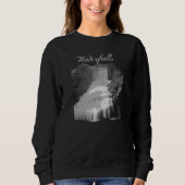 Wanderwege Campingplatz Sweatshirt (Vorderseite)