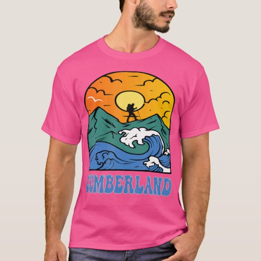 Wanderwege Cumberland Wanderwege Küste und Ri T-Shirt (Vorderseite)