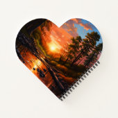 Wanderwege I Notizblock (Rückseite)