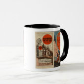 Wanderwege in Washington, Oregon Auto Tasse (VorderseiteRechts)