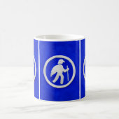 Wanderwegmarkierung für Falken Kaffeetasse (Mittel)