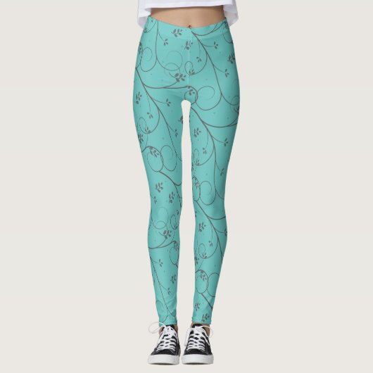 Wanderweine Leggings (Vorderseite)