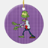 Wanderzombie Keramik Ornament (Hinten)