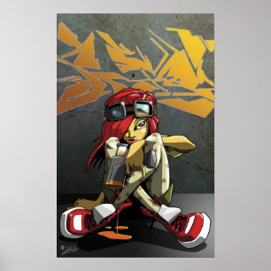 Wandfarbe Poster