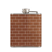 Wandflasche mit benutzerdefiniertem Text Flachmann (Rückseite)