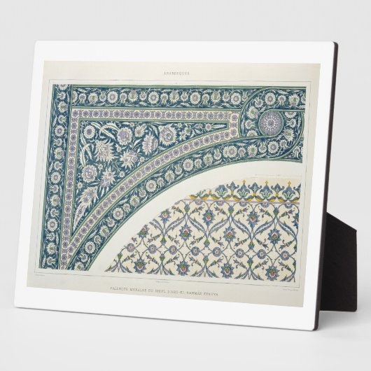 Wandfliesen von Sibyl D'Abd-El-Rahman Kyahya aus " Fotoplatte (Seite)