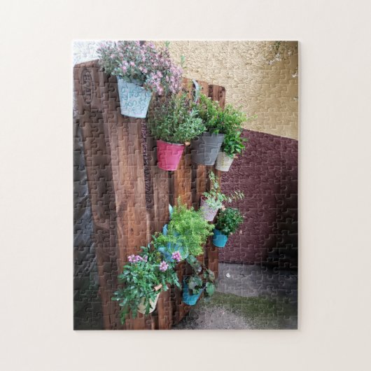 Wandgarten-Puzzle, 28 x 36 cm, 252 Teile Puzzle (Vertikal)