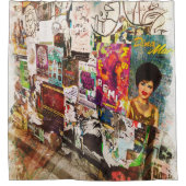 Wandgemälde, Anschlagbrett, Pike-Platz-Markt, Duschvorhang (Vorderseite)