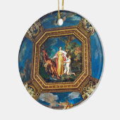 Wandgemälde im Vatikan-Museum Keramikornament (Links)