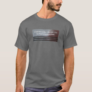Wandgemälde, Malerei und Dekoratorwerbung T-Shirt