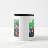 Wandgemälde Tasse (Zentrum)