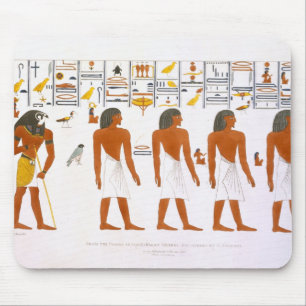 Wandgemälde von den Gräbern der Könige bei Theb Mousepad
