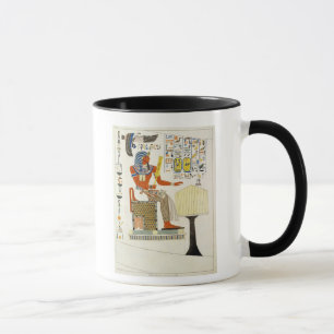 Wandgemälde von den Gräbern der Könige von Thebes, Tasse