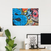 Wandgraffiti-Poster Poster (Heimbüro)